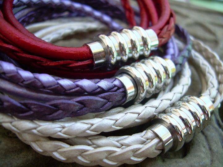 Women's Bracelets Leather, Leather Bracelets for Women, Leather Wrap Bracelets, Womens Bracelets, Leather Bracelets, Bracelets, Jewelry, - Urban Survival Gear USA