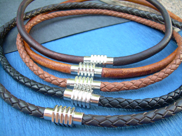 Men's Leather Necklaces and Chokers | Urban Survival Gear USA
