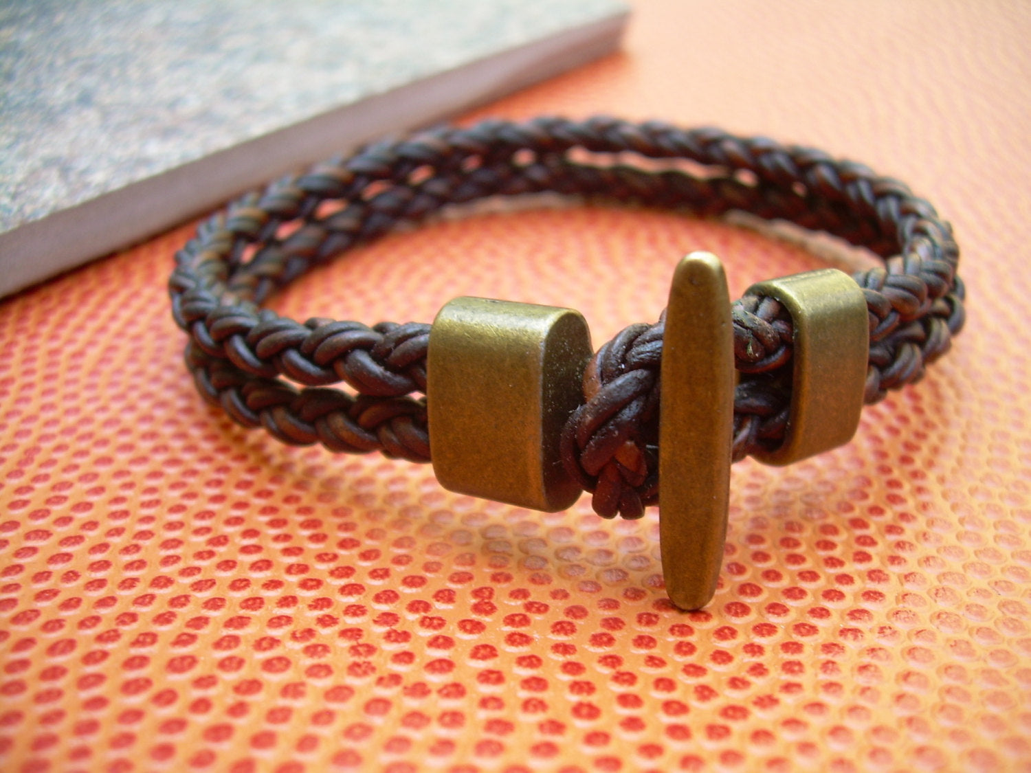 Hammered Bronze bracelet Liv